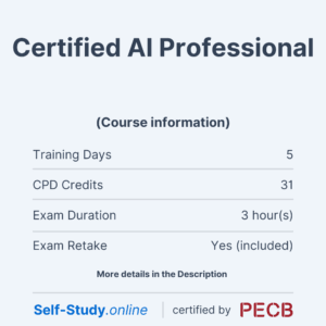 PECB Certified AI Professional details